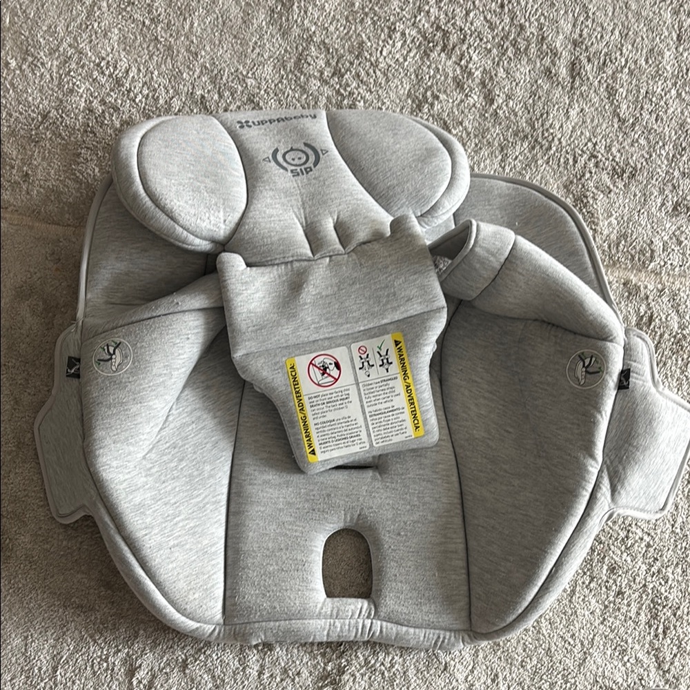 Uppababy Gray Infant Car Seat Insert
